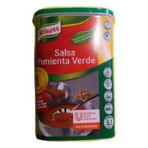 SALSA PIMIENTA VERDE 750GR./ GREEN PEPPER SAUCE 750GR.