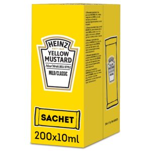 MOSTAZA HEINZ PORCION 200u/ HEINZ MUSTARD PORTION 200u