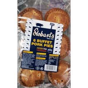 BUFFET PORK PIES 6UD / BUFFET PORK PIES 6 UNITS